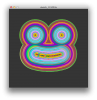 Visualization output - Frog face